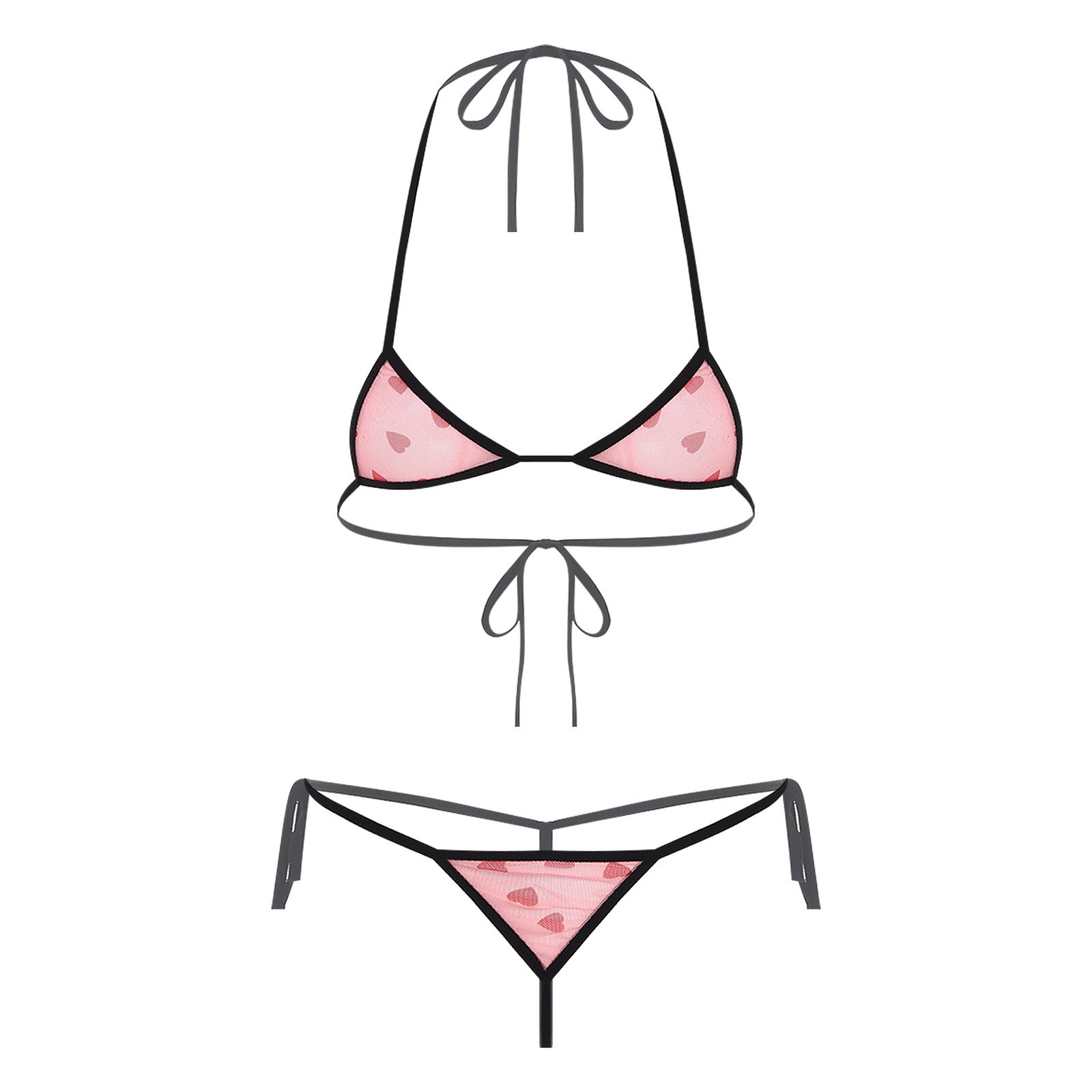 Conjunto de ropa interior Micr - Sheer Bra Lace reseña y precio