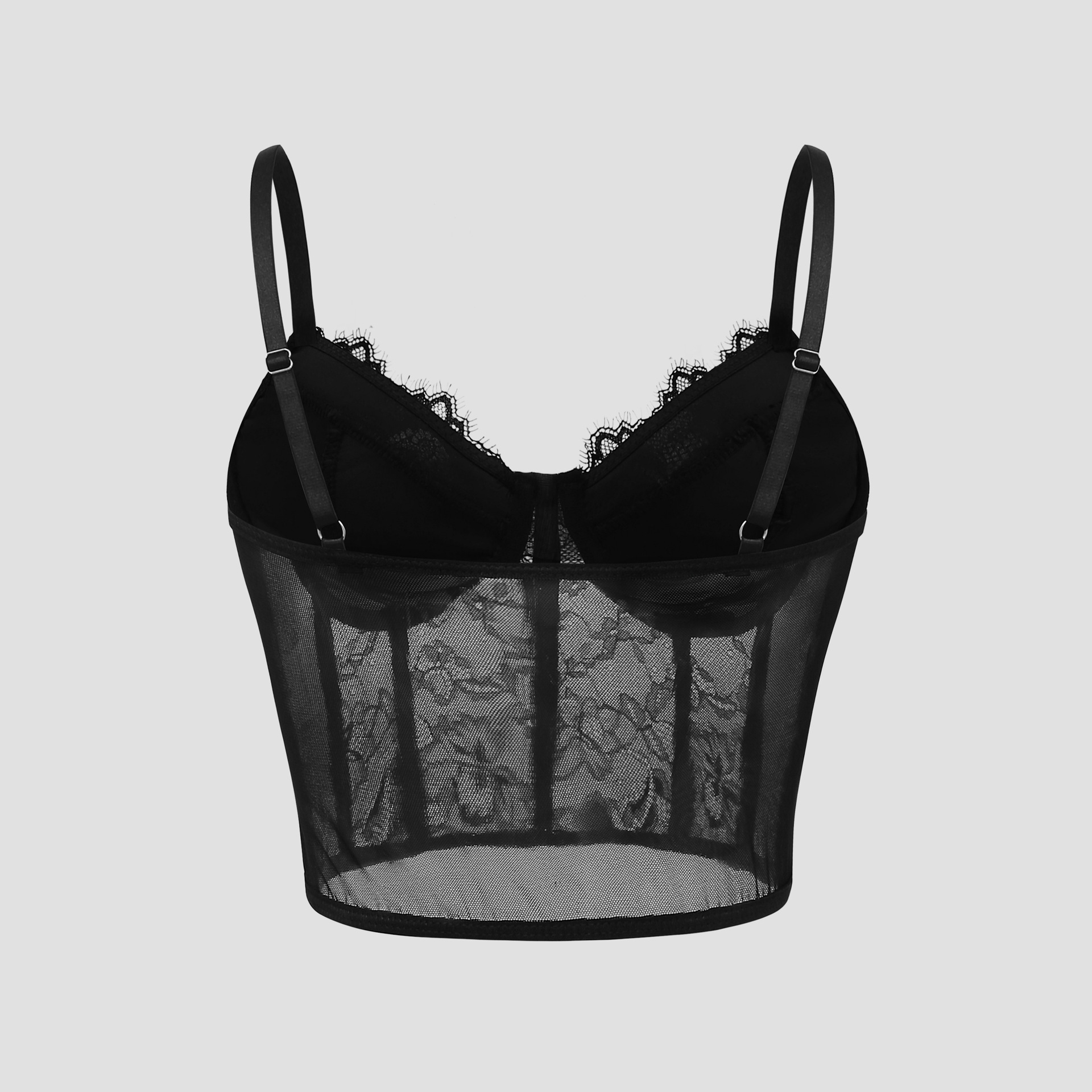 Sujetador semitransparente neg - Sheer Bra Lace reseña y precio