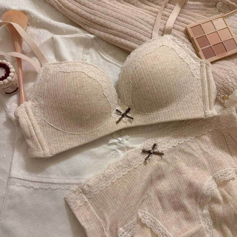 Conjunto de sujetador floral d - Cotton Bra Everyday reseña y precio